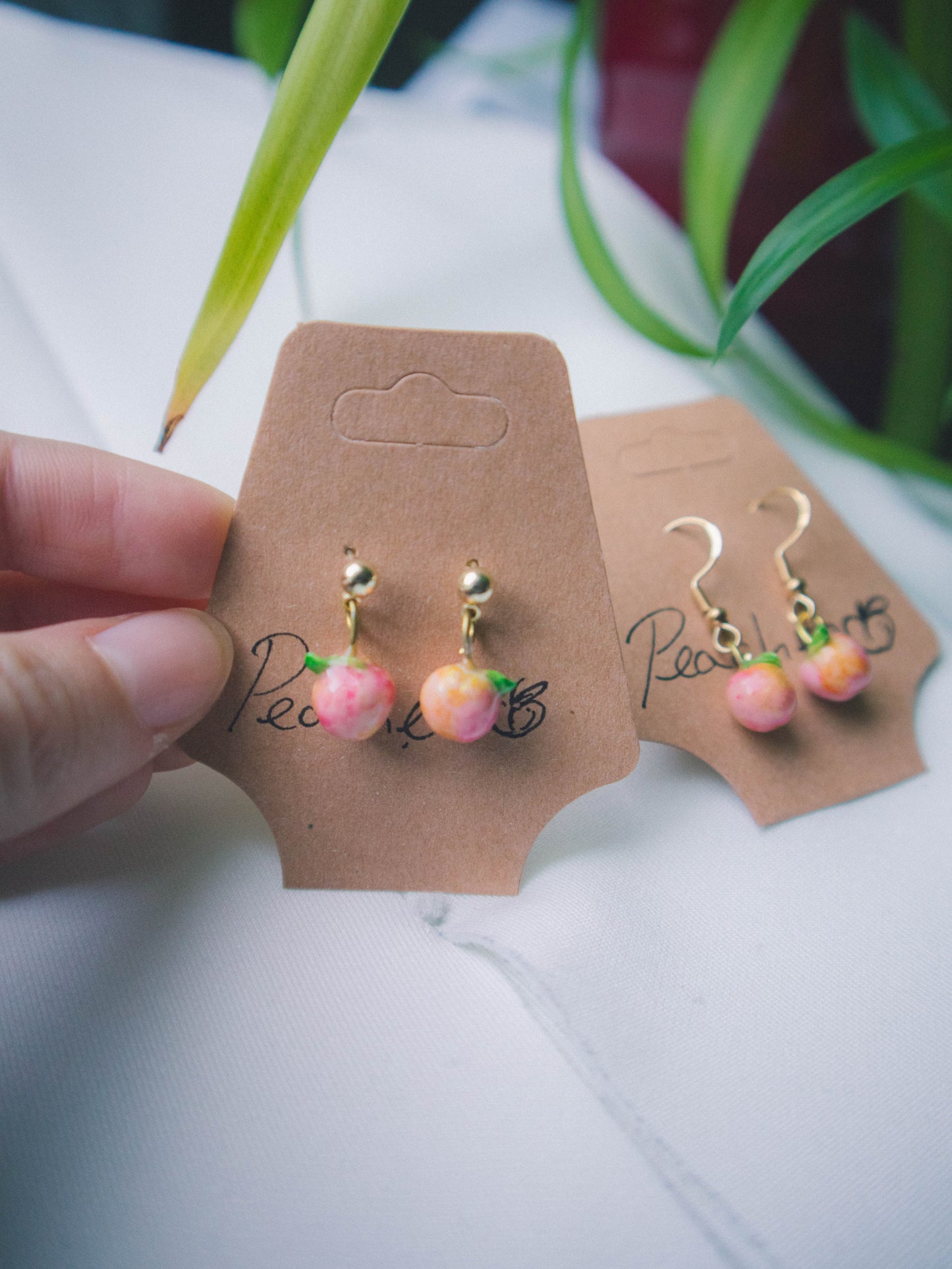 "Peaches" Earrings