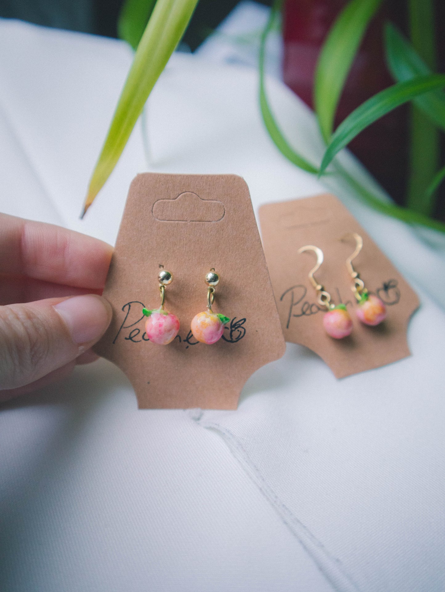 "Peaches" Earrings