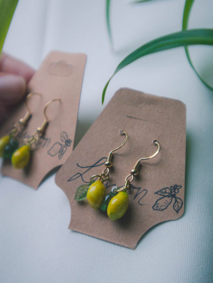"Lemons" Earrings