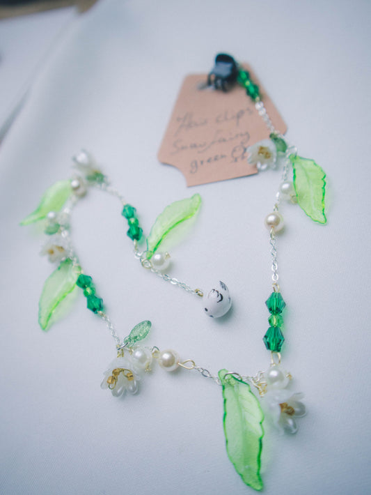 "Snow Fairy" Hairclip