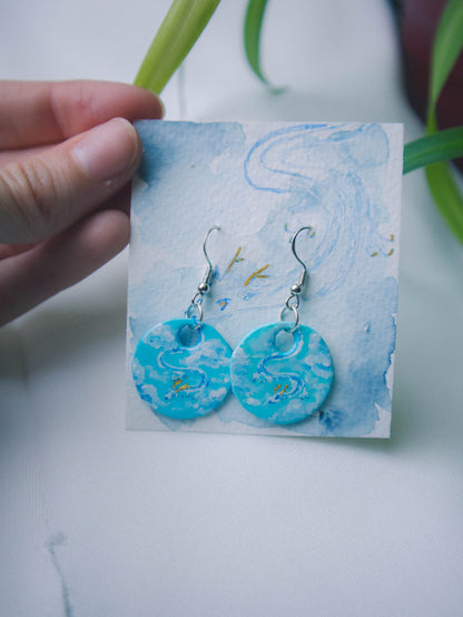 "Chinese Dragon"-Earrings