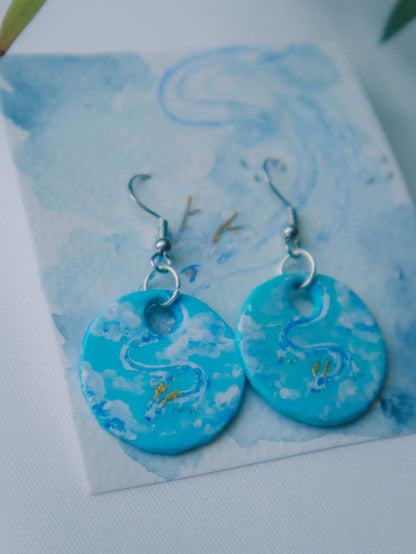 "Chinese Dragon"-Earrings