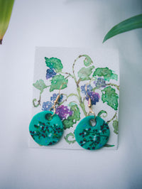 Blackberries- Earrings