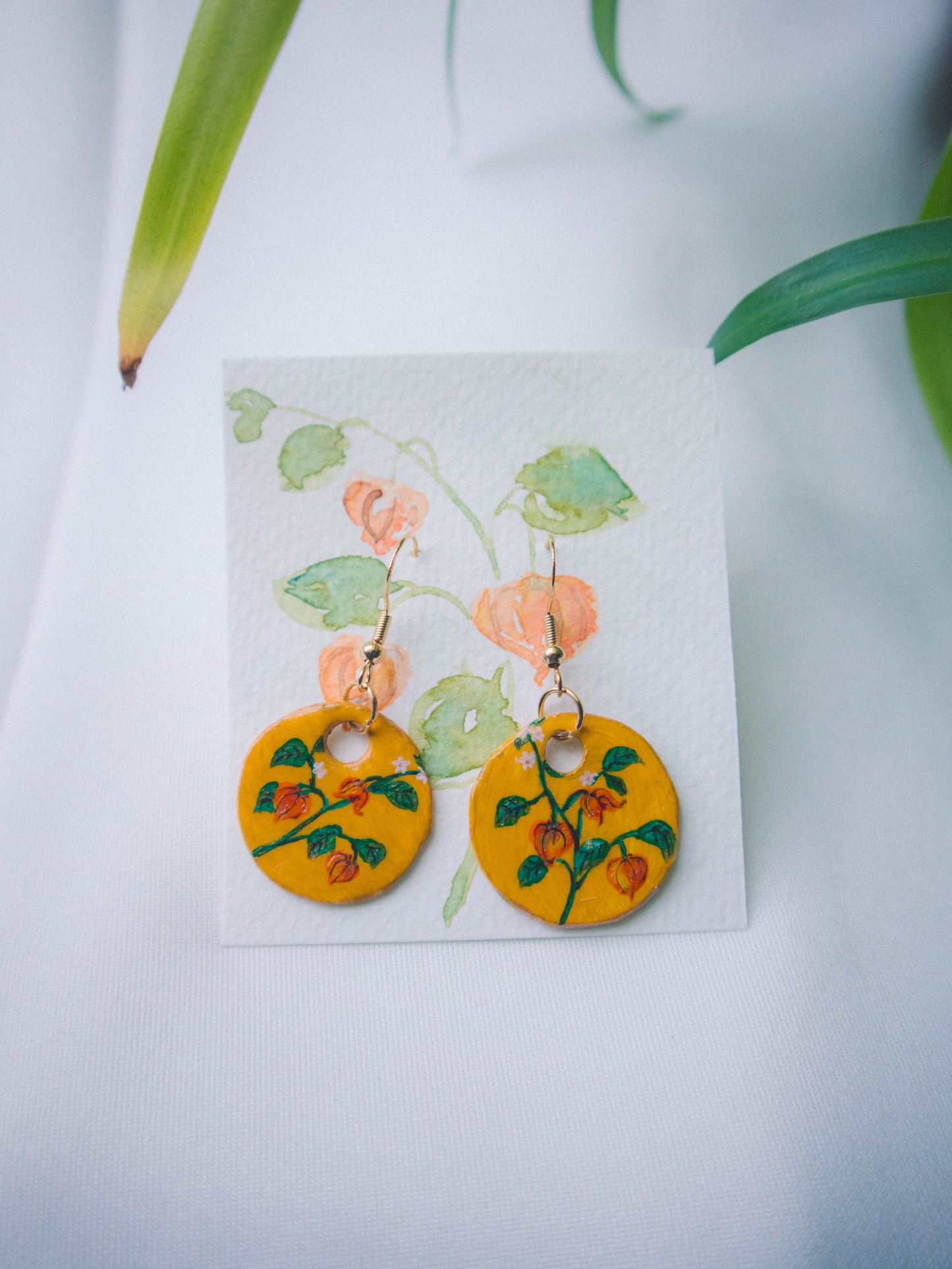 "Physalis" Earrings