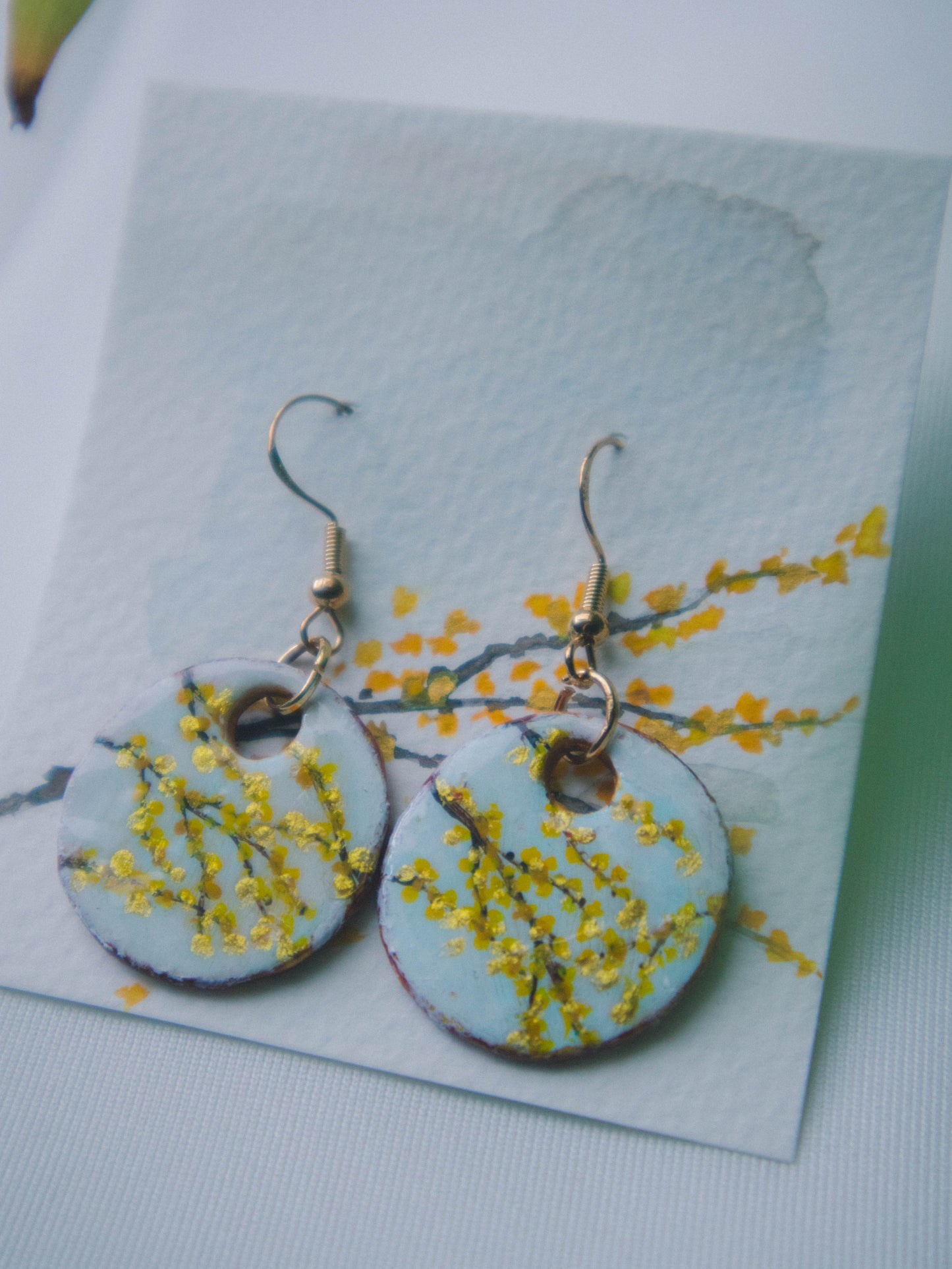 "Forsythia" Earrings