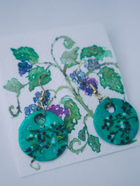 Blackberries- Earrings
