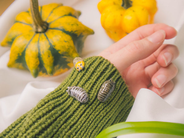 Roly Poly Isopod Pin