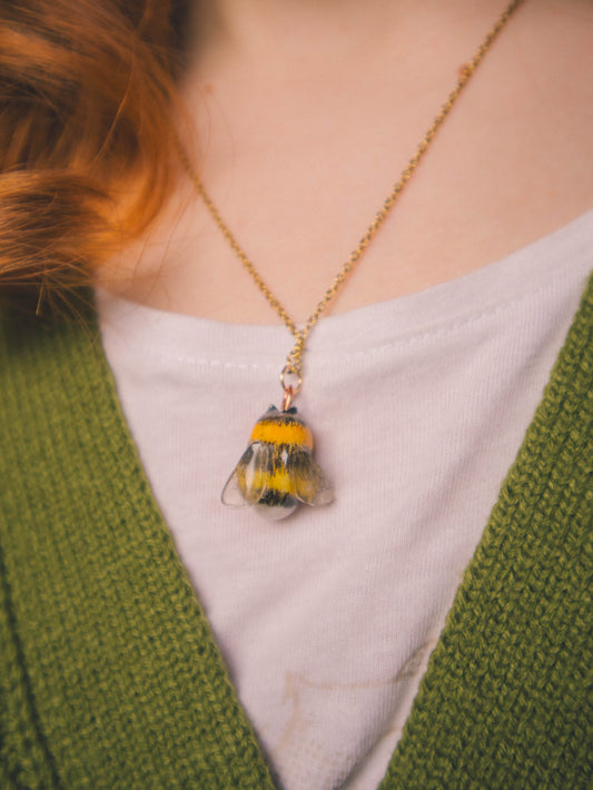 Bumblebee Necklace