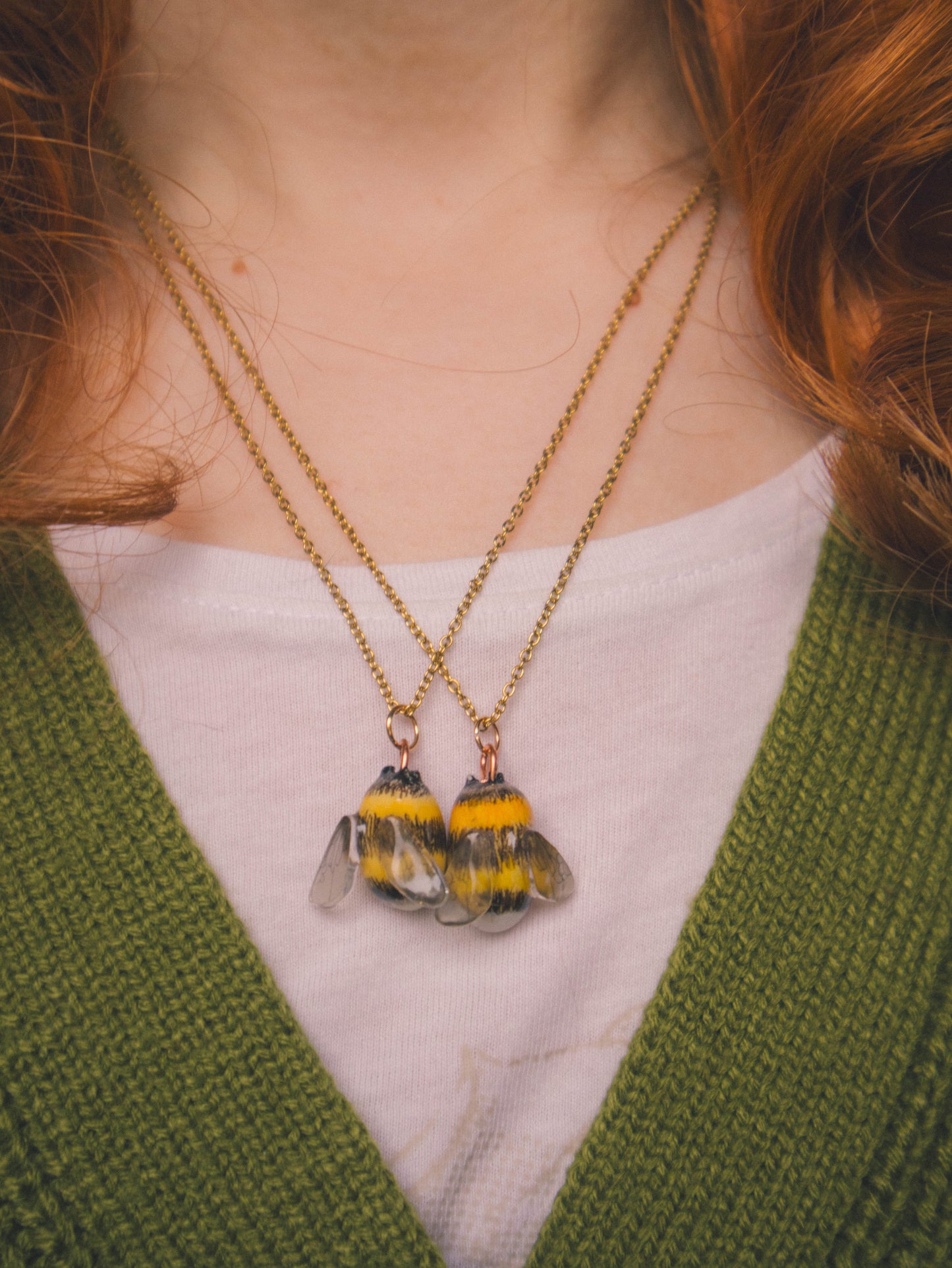 Bumblebee Necklace