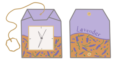 Teabag Watch Keychain