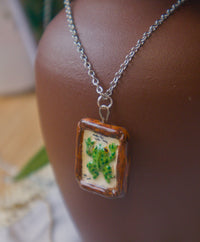 Framed Frog Necklace