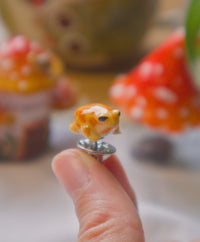 African Rain Frog Pin