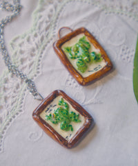 Framed Frog Necklace