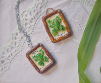 Framed Frog Necklace