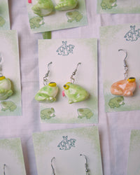 Silly Frogs Earrings