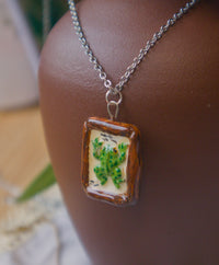 Framed Frog Necklace
