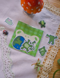 Froggy Sticker Flakes