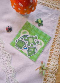 Froggy Sticker Flakes