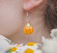 Pumpkin Frogs Earrings