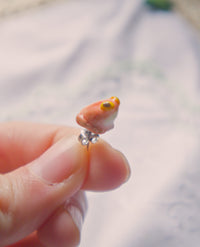 Tiny Toad Stud Earring