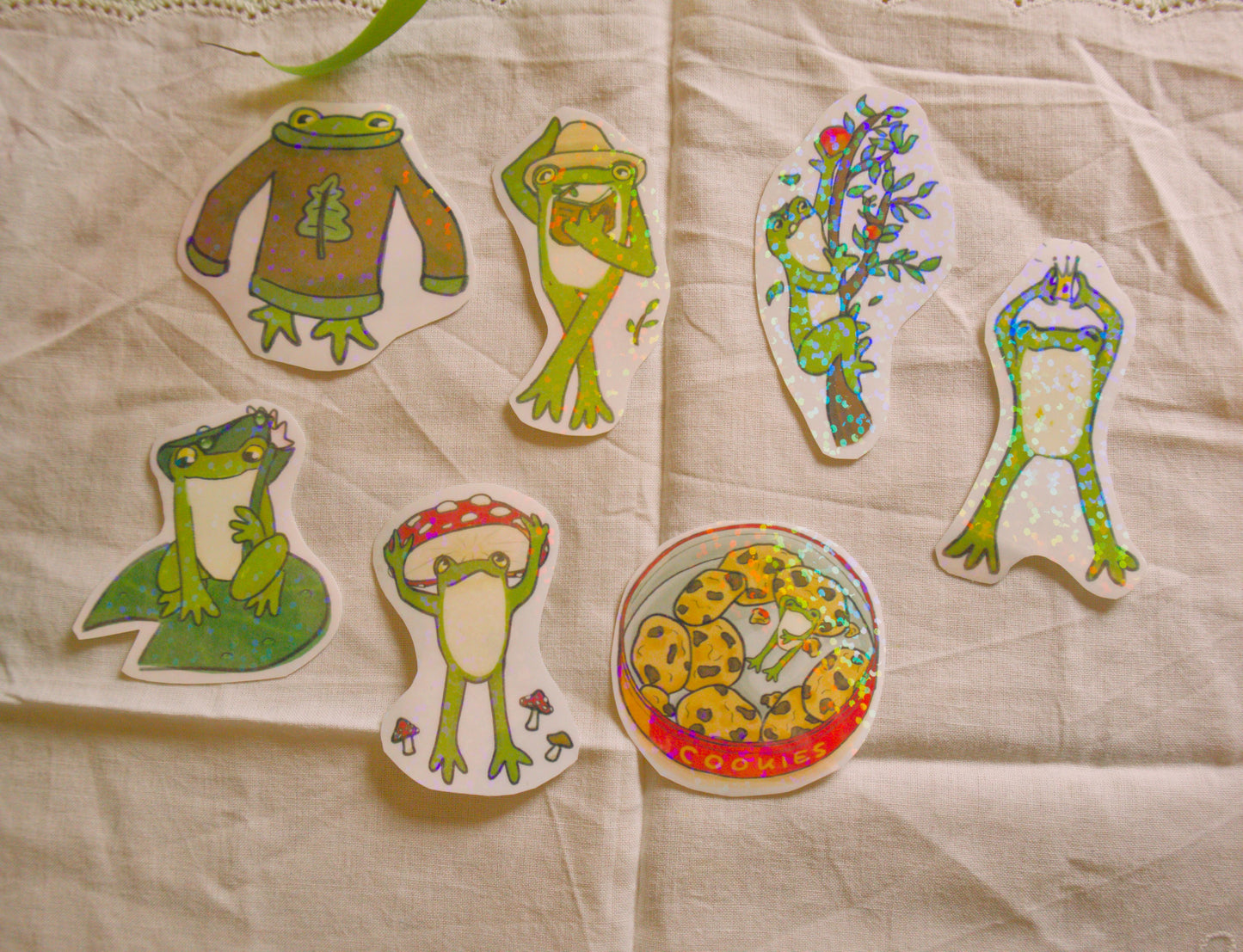 Ribbity's Whimsical Life Stickers