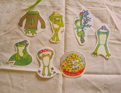 Ribbity's Whimsical Life Stickers