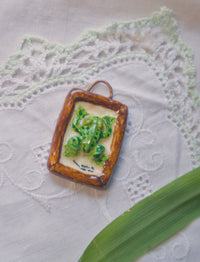 Framed Frog Necklace
