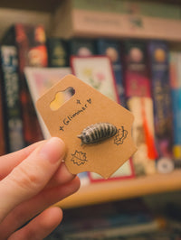 Roly Poly Isopod Pin
